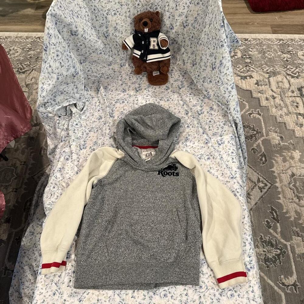 Roots boys hoodie varsity